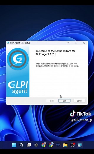 Instalar Agent GLPI | OLIVA TECH #glpi #olivatech #agenteglpi #helpdesk #inventario