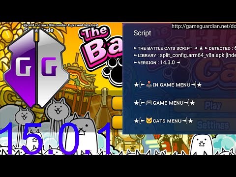 The battle cats [15.0.1] script unlock all & more features no root or root 64 bit only