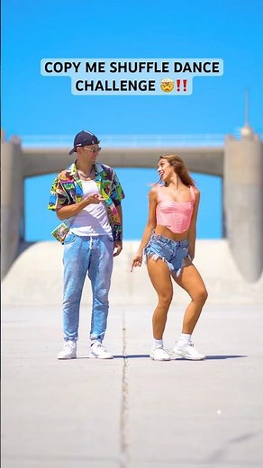 COPY ME SHUFFLE DANCE CHALLENGE 😱‼️ #shorts #dance