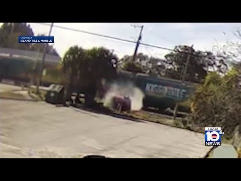 Horrifying video: 1 dead, 3 injured after Brightline slams into SUV in Melbourne