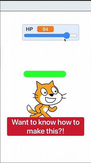 How to make Health Bar in Scratch
