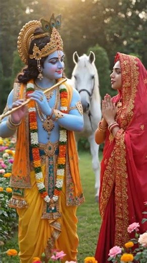 Ush basuri bale neele ghode Wale ki godi me sojau