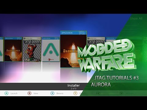 Jtag/RGH Tutorials #3 Installing Aurora (Custom Dashboard)