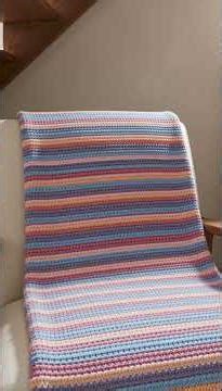 Download Drift Lines Crochet Lap Blanket Pattern in bio #crochet