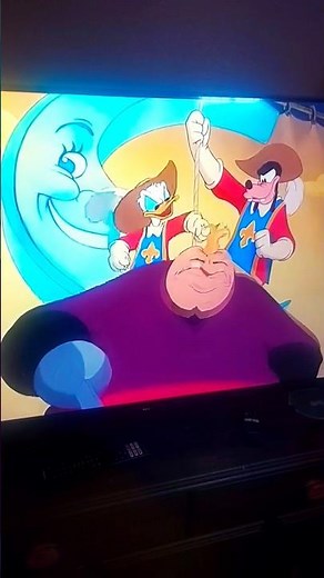 Mickey Donald and Goofy the three musketeers blooper real part 3