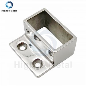[Hot Item] Stainless Steel Wall Mounted Rectangular Tube Support