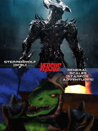 DCEU Steppenwolf vs General Scales #youtubeshorts #foryourpage #dceu #starfoxadventures