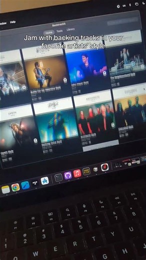 Level up your solos with artist-style backing tracks 🔥
