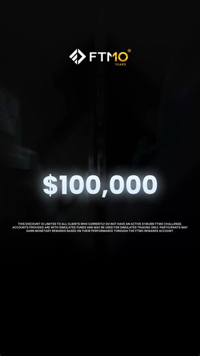 Celebrate 10 years of FTMO with a special deal: 19% off $100,000 FTMO Challenge. Claim your discount now! | FTMO.com