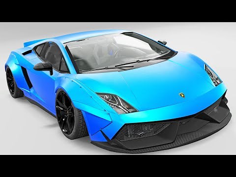 The ULTIMATE Lamborghini Mod For BeamNG Drive! ( i crashed it...)