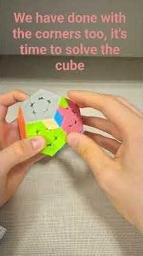 Short tutorial how to solve the last step of the megaminx, the gray face