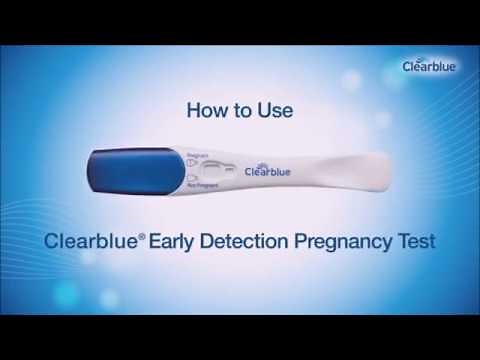How to use - Early Detection Pregnancy Test from Clearblue
