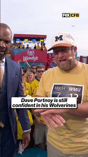 Dave Portnoy: 'This is the beginning of a special season for Michigan' #CFB #michigan #football