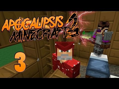 MIEDO EN LA NOCHE!! | #APOCALIPSISMINECRAFT3 | EPISODIO 3 | WILLYREX Y VEGETTA