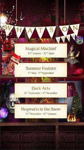 What's on at the Studio Tour in 2026 | Warner Bros. Studio Tour London