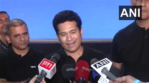 SACHIN TENDULKAR LAUNCHES HIS SPORTS BRAND 'TEN X YOU' TO BOOST SPORTS AND FITNESS #sachintendulkar #Cricket #Sports #northeastlive Sachin Tendulkar | Northeast Live