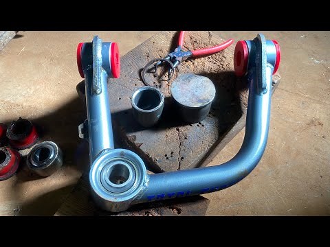 How to Rebuild Total Chaos Uniball Upper Control Arms - 3rd Gen Toyota Tacoma