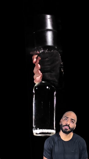 Cavitation Effect: Watch a Bottle’s Bottom Pop Off