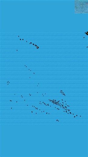 Pacific Islands Part 2 - Tiny Scale Revamped #world#flag#map#maps#mapping#minecraft#pixelart#shorts