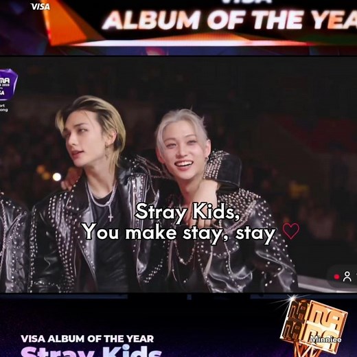 Stray Kids (their album "KARMA" won) 🏆 | #straykids