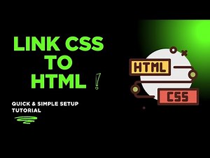 How to Properly Link CSS to HTML (2025)