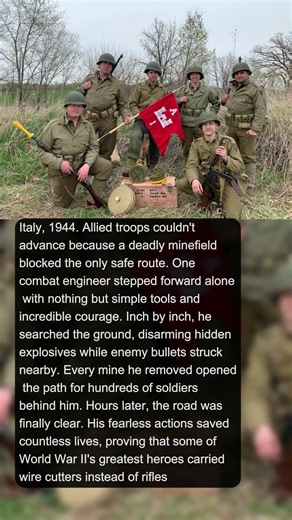 He Volunteered to Clear a Minefield by Hand | Military History Talks