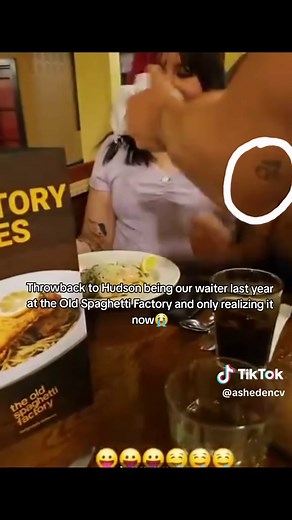 Dinner Surprise at Old Spaghetti Factory