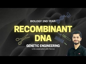 Recombinant DNA Technology (Genetic Engineering) | Biology 2nd Year | Urdu Explanation with Hamza