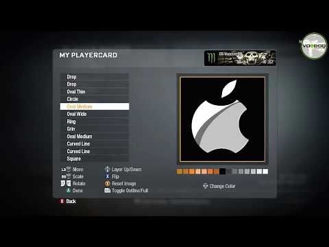 Apple Emblem/Logo : Call of Duty Black Ops (Emblem Editor Series) Episode 28