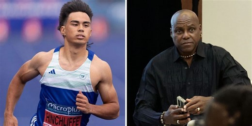 NCAA 100m champion Louie Hinchliffe explains why he left college sports and coach Carl Lewis - "There wasn't anything for me to win there"
