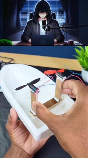 How to Make Remote Control Boat | #shorts