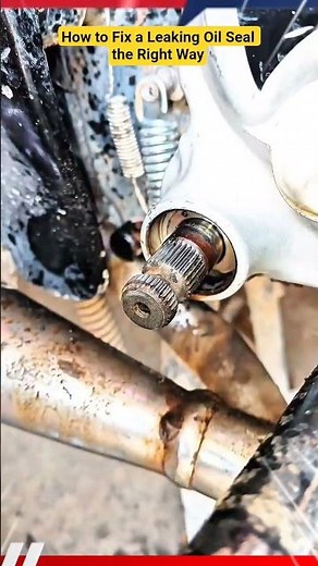 How to Fix a Leaking Oil Seal the Right Way #shorts #mechanic