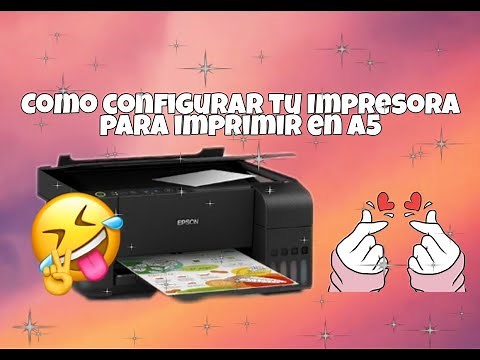 Como configurar mi impresora para imprimir en tamaño A5