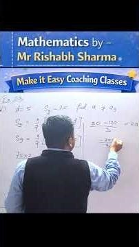 #Class10 Arithmetic Progression Question 🔥 #AP Problem Solved #CBSE & #ICSE #maths #board #2026