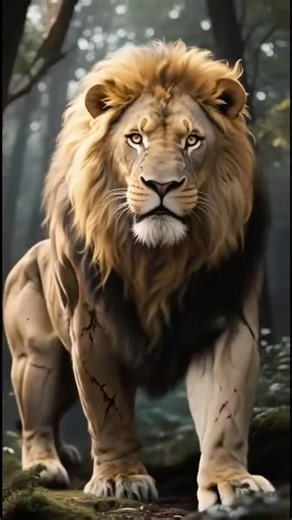 Hercules vs Lion Epic Fight 🦁💥 | AI Action #shorts #ai #epic