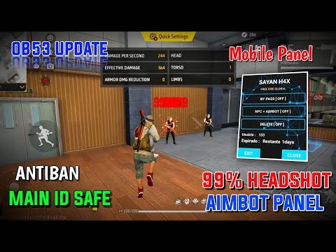 Free Fire Panel OB53 🔥 FF Antiban Panel Mobile | Free Fire Hack New 😈 FF Injector 2026 | FF Panel