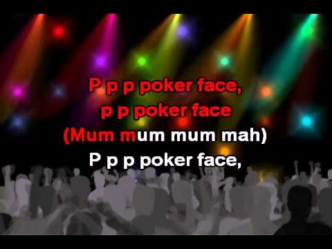 Poker Face, lyrics - Lady Gaga karaoke