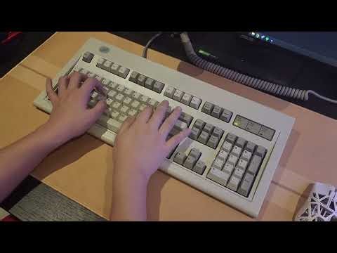 Buckling Spring | IBM Model M Sound Test