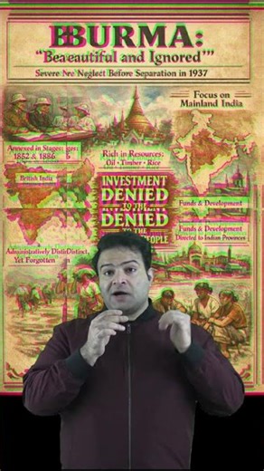 Cinderella Province of British India #britishindia #indianhistory #indiahistory #burma