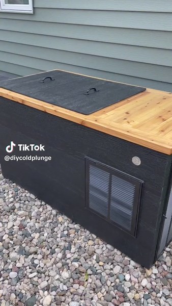 Build a luxury DIY Cold Plunge! #diy #coldplunge #diycoldplunge