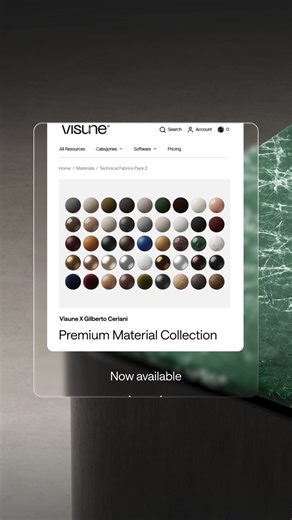 Work smarter not harder, with ready-to-render KeyShot and Blender assets from Visune. ✅ Eye-catching Studios ✅ Photo-realistic Interiors ✅ Built by designers ✅ Pre-configured, optimised settings ✅ Compatible with Blender and KeyShot 10 onwards Learn more: visune.io | Visune: Product Visualisation
