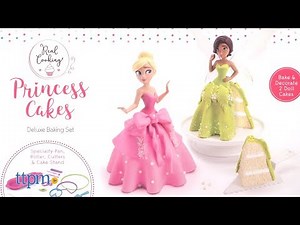 Real Cooking Princess Cakes Deluxe Baking Set from Skyrocket Toys