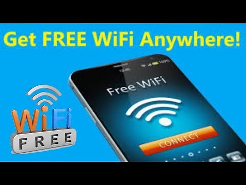 How to get Free Wifi access anywhere you go.