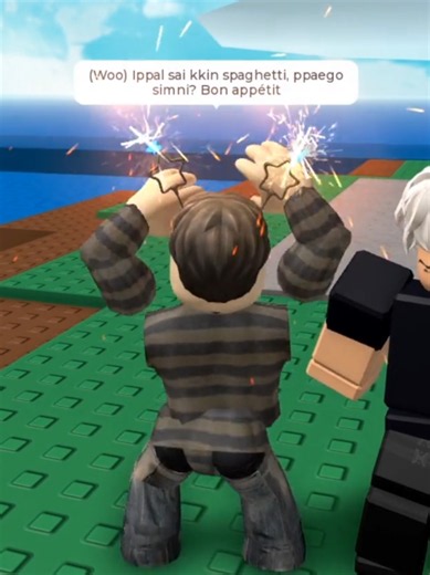 SPAGHETTI by LE SSERAFIM 🍝 #spaghetti #lesserafim #naturaldisastersurvival #roblox #music