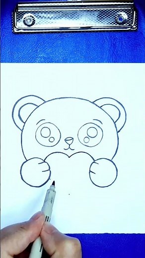 comment dessiner un ours facilement