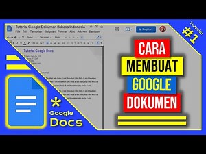 Cara Membuat Google Dokumen | Tutorial Google Docs #1