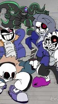 MurderTimeTrio All Members #undertale #undertaleau #sans #murdertimetrio