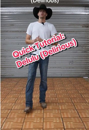 Learn the Delulu (Delirious) Line Dance Steps