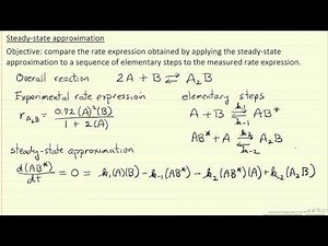 Steady-State Approximation 2