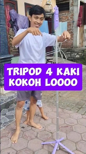 Tripod Tongsis 4 Kaki Kokoh Loo
